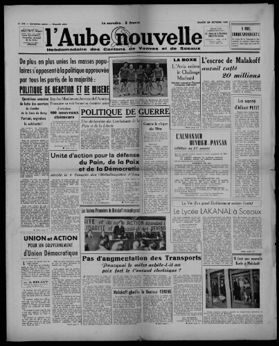 L'Aube Nouvelle, 1949 – n°251
