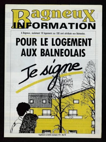 Bulletin municipal de Bagneux, 1990