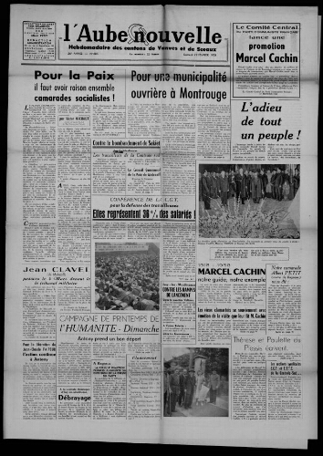 L'Aube Nouvelle, 1958 – n°685