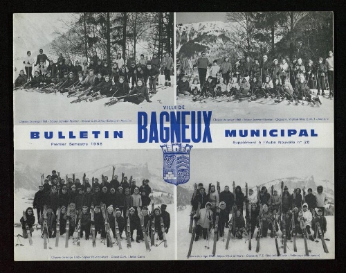 Bulletin municipal de Bagneux, 1968