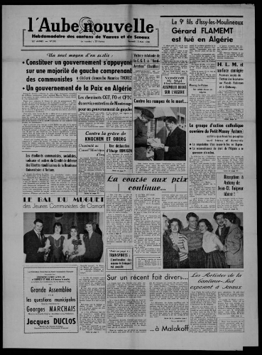L'Aube Nouvelle, 1958 – n°696