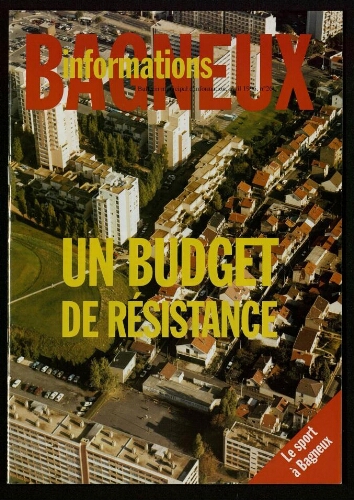 Bulletin municipal de Bagneux, 1996 – n°26