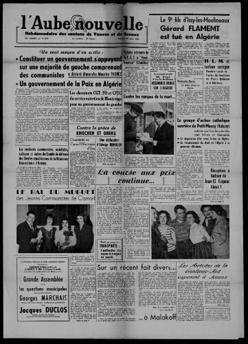 L'Aube Nouvelle, 1958 – n°696