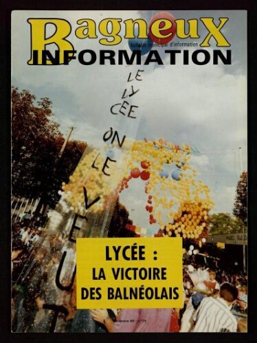 Bulletin municipal de Bagneux, 1989 – n°75