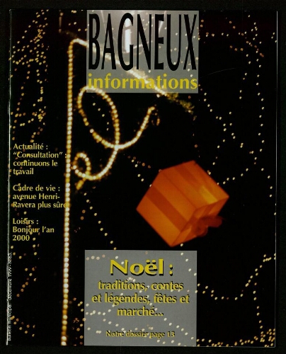 Bulletin municipal de Bagneux, 1999 – n°63