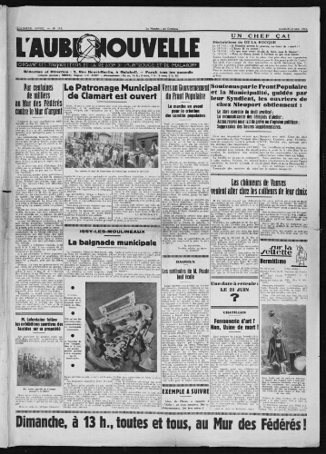 L'Aube Nouvelle, 1936 – n°111