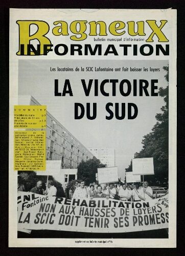 Bulletin municipal de Bagneux, 1989