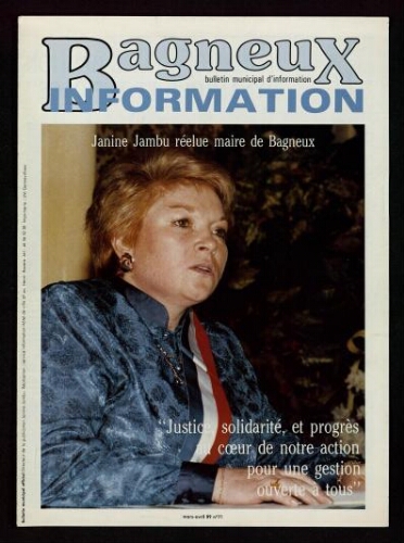 Bulletin municipal de Bagneux, 1989 – n°71