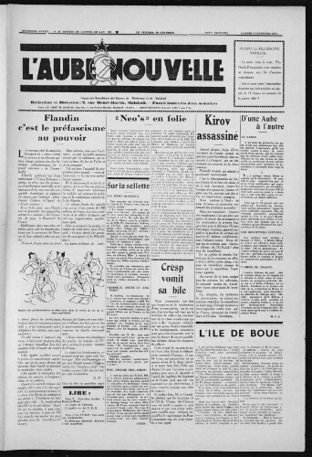 L'Aube Nouvelle, 1934 – n°44