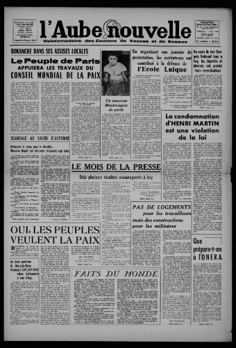 L'Aube Nouvelle, 1951 – n°357