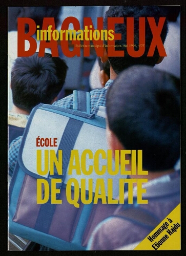 Bulletin municipal de Bagneux, 1996 – n°27